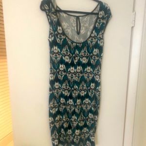 TART maternity dress. NWOT. Tried on only. Vegan leather trim, keyhole back.